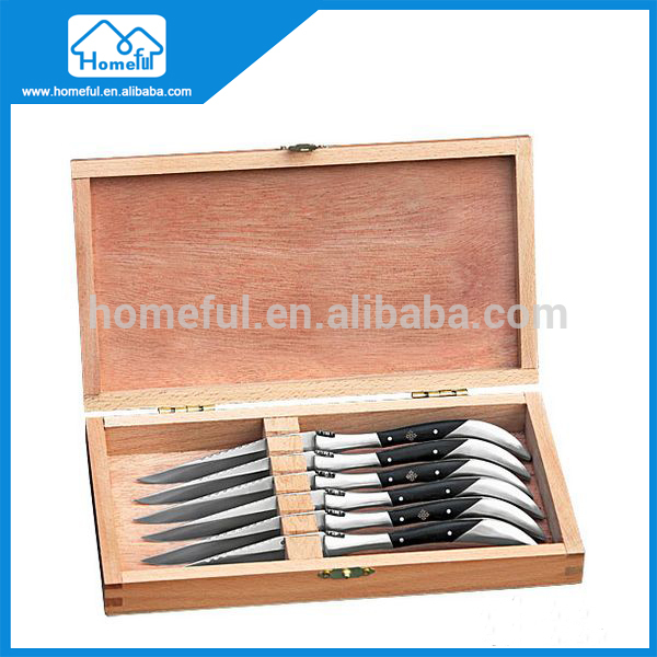 Stainless Steel Laguiole Table Knife Set